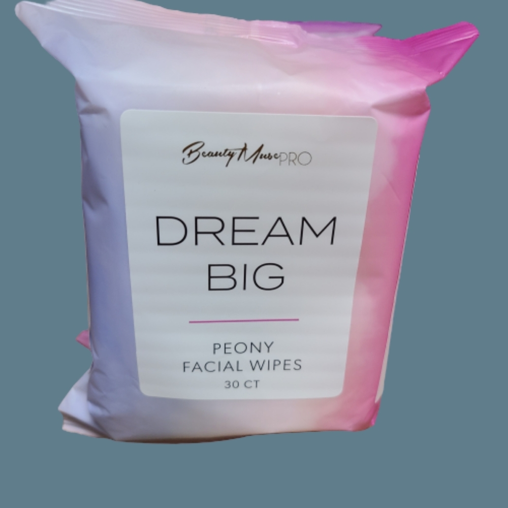 120 Make up wipes " Dream Big"